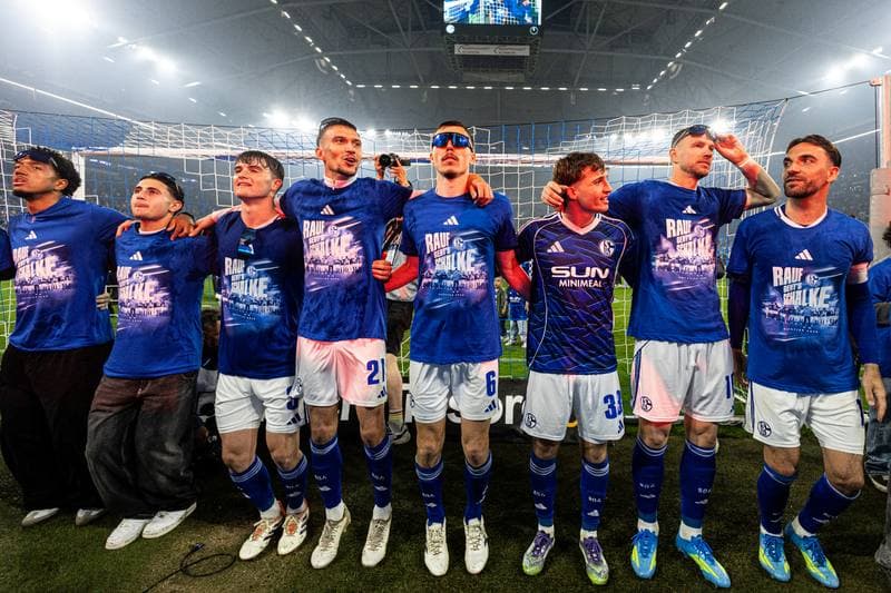 Football. 2. Bundesliga. Schalke 04 - Fortuna Dusseldorf. 02.05.2026