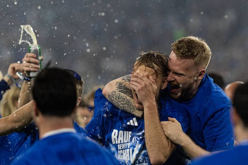 Football. 2. Bundesliga. Schalke 04 - Fortuna Dusseldorf. 02.05.2026