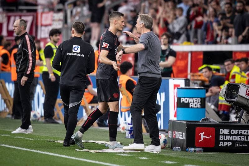 Football. Bundesliga. Bayer 04 Leverkusen - RB Leipzig. 02.05.2026