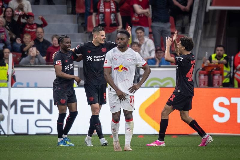 Football. Bundesliga. Bayer 04 Leverkusen - RB Leipzig. 02.05.2026