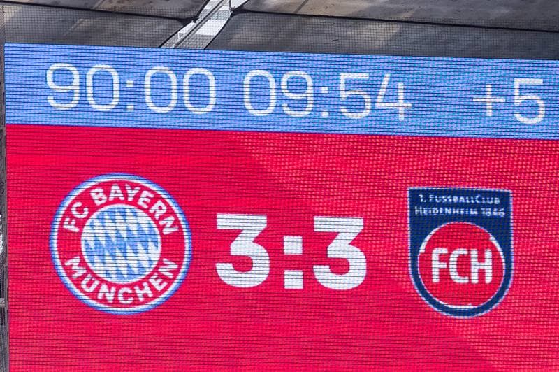 Football. Bundesliga. FC Bayern Munich - 1. FC Heidenheim 1846. 02.05.2026