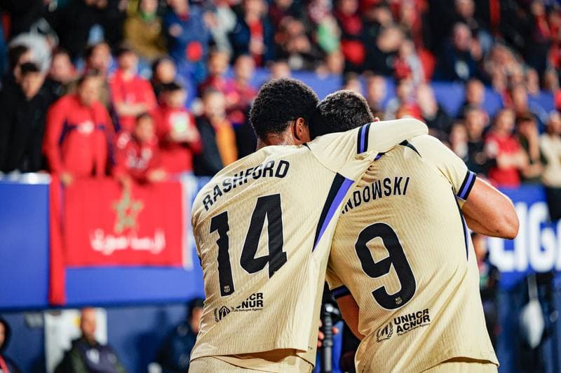 Football. La Liga. Osasuna - FC Barcelona. 02.05.2026