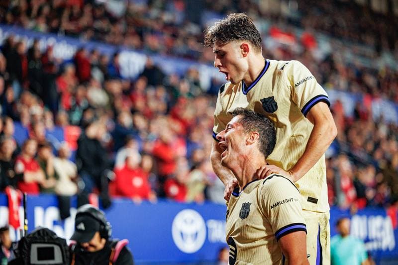 Football. La Liga. Osasuna - FC Barcelona. 02.05.2026