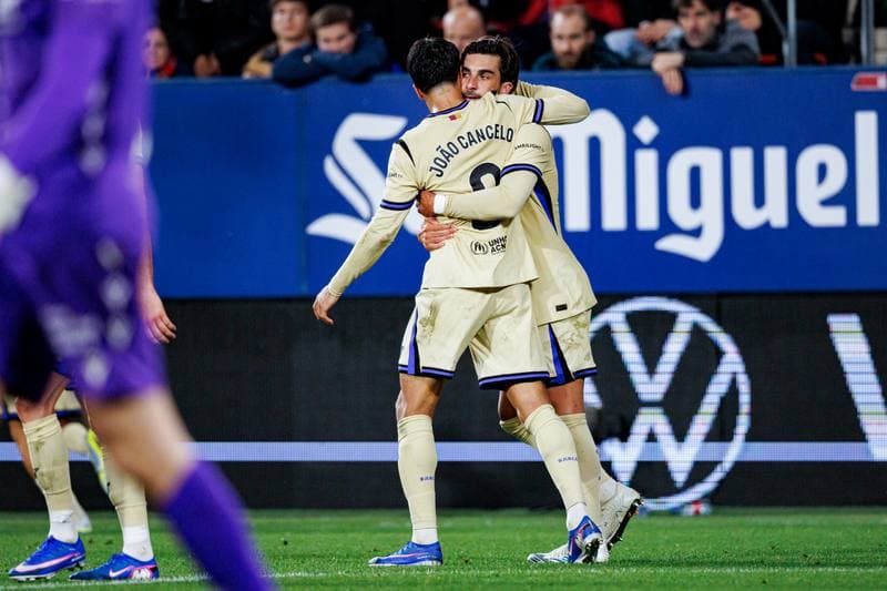 Football. La Liga. Osasuna - FC Barcelona. 02.05.2026