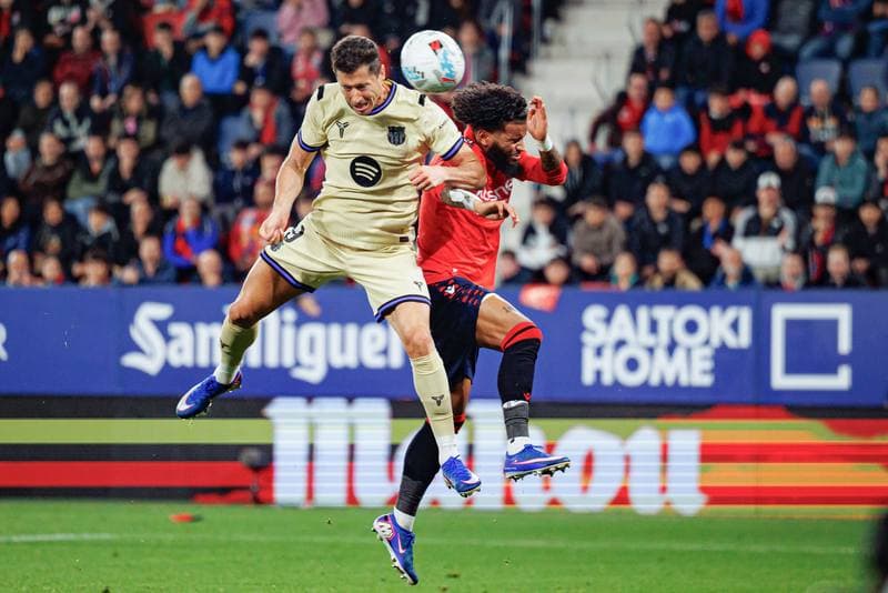 Football. La Liga. Osasuna - FC Barcelona. 02.05.2026