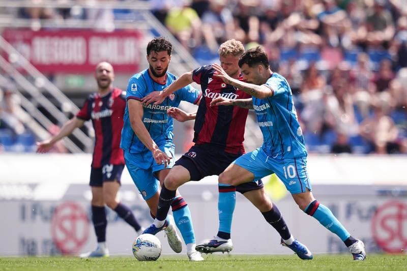 Football. Serie A. Bologna - Cagliari. 03.05.2026