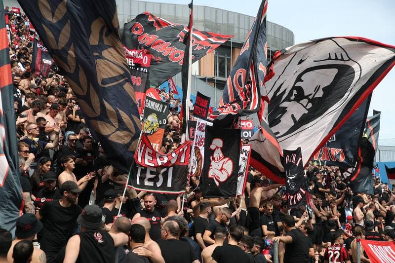 Football. Serie A. Sassuolo - AC Milan. 03.05.2026