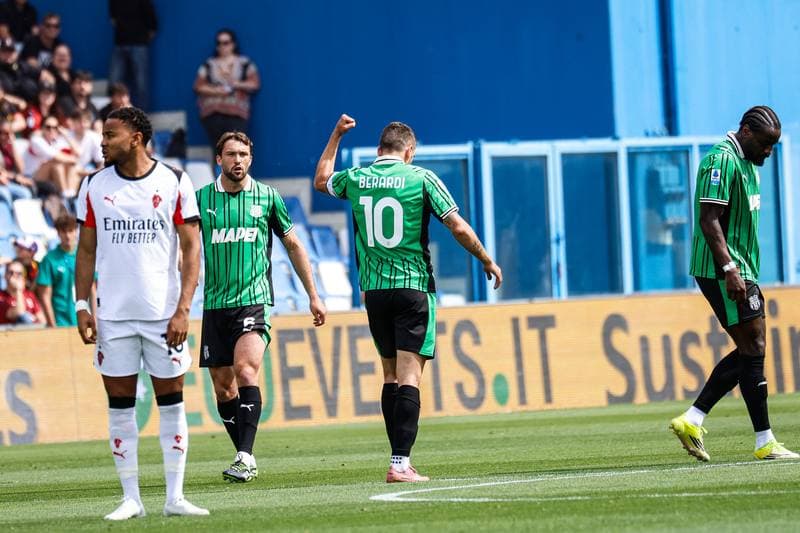 Football. Serie A. US Sassuolo - AC Milan. 03.05.2026
