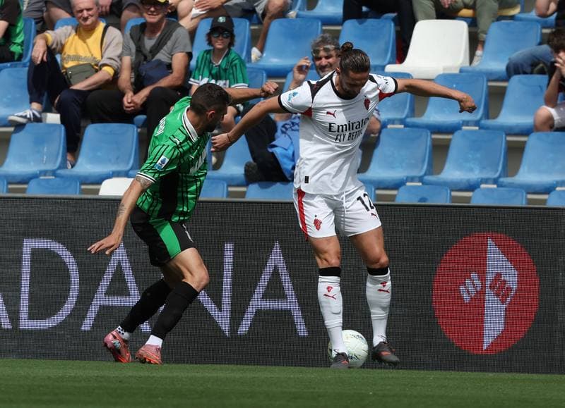 Football. Serie A. Sassuolo - AC Milan. 03.05.2026