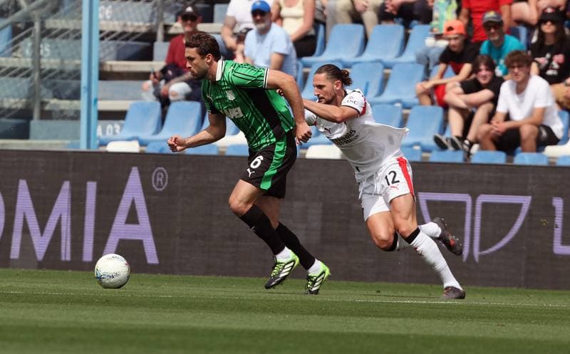 Football. Serie A. Sassuolo - AC Milan. 03.05.2026