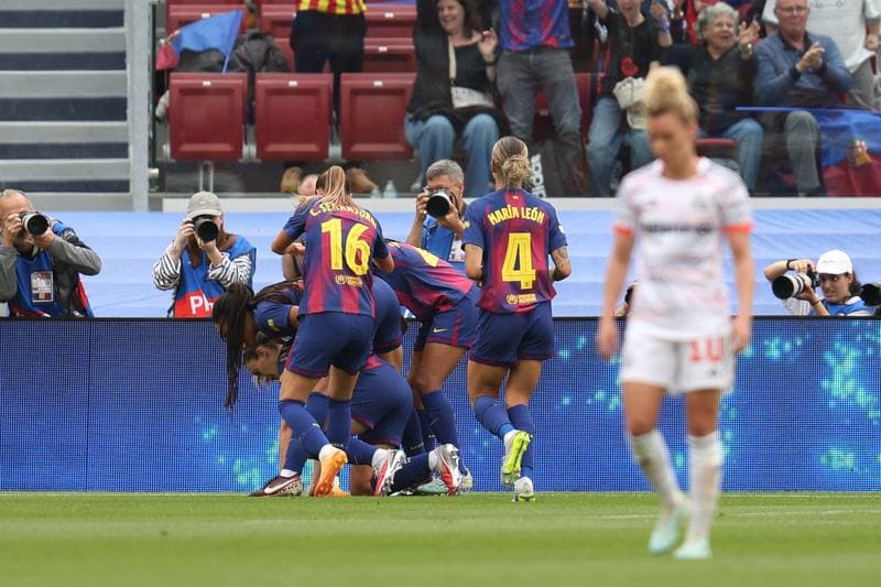 Football. UEFA Women's Champions League. FC Barcelona - Bayern Munich. 03.05.2026