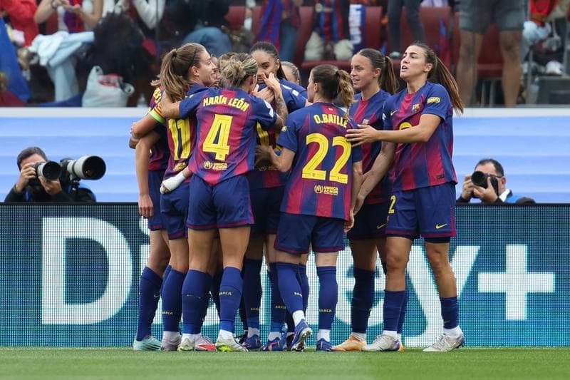 Football. UEFA Women's Champions League. FC Barcelona - Bayern Munich. 03.05.2026