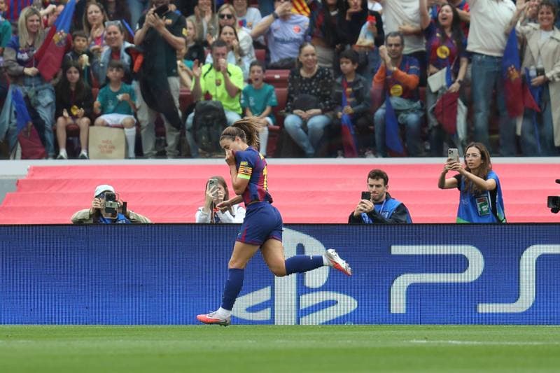 Football. UEFA Women's Champions League. FC Barcelona - Bayern Munich. 03.05.2026