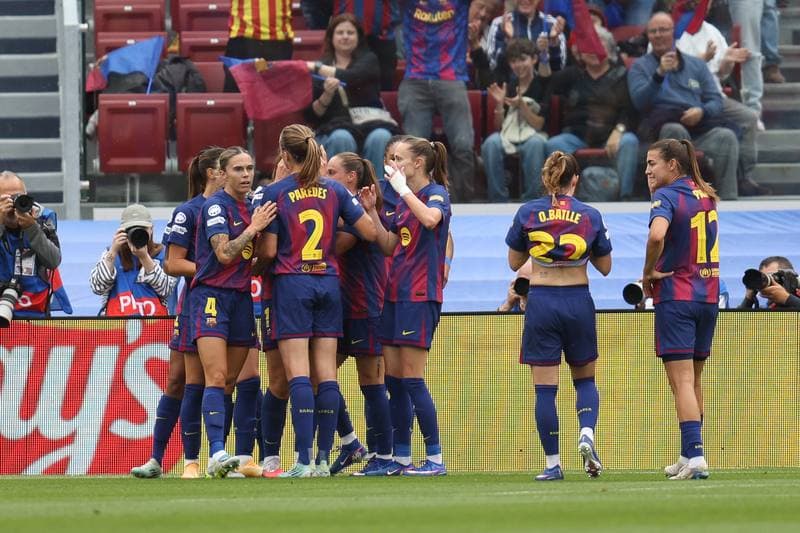 Football. UEFA Women's Champions League. FC Barcelona - Bayern Munich. 03.05.2026