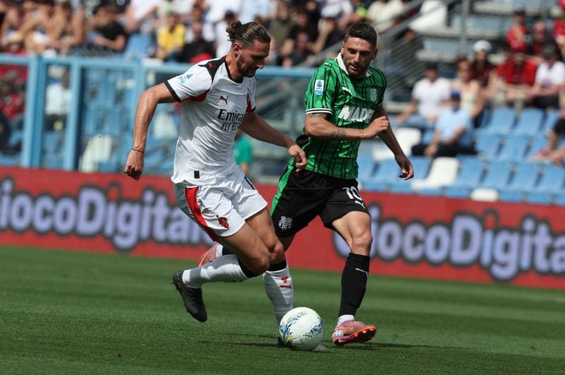 Football. Serie A. Sassuolo - AC Milan. 03.05.2026