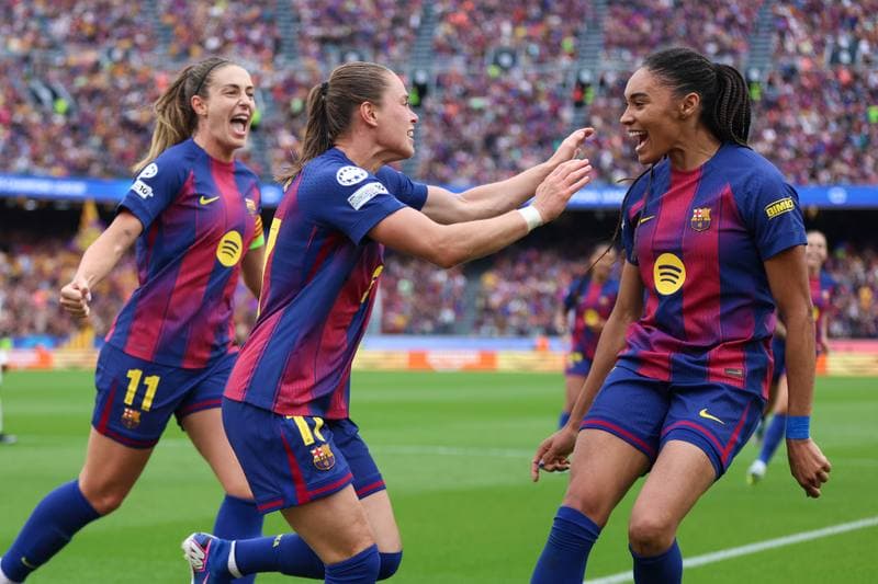 Football. UEFA Women's Champions League. FC Barcelona - Bayern Munich. 03.05.2026
