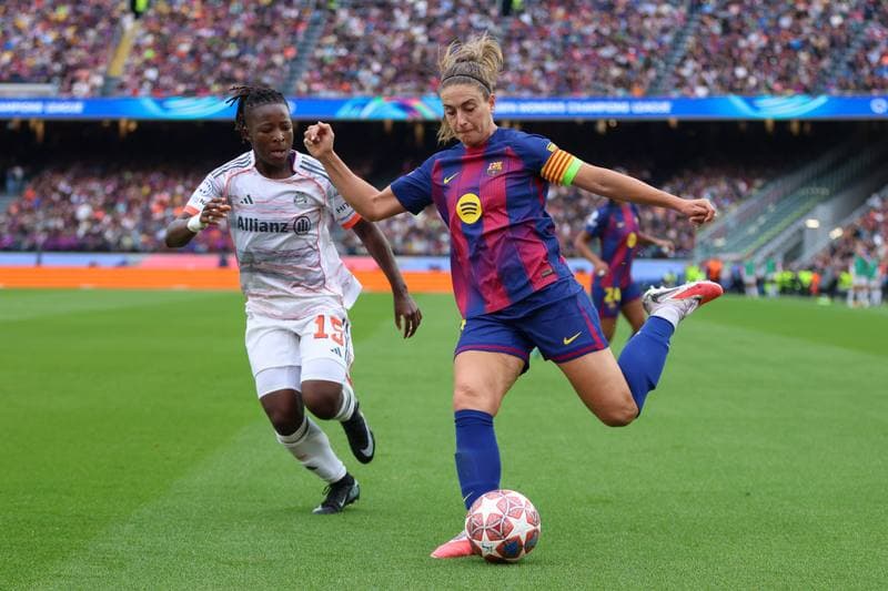 Football. UEFA Women's Champions League. FC Barcelona - Bayern Munich. 03.05.2026