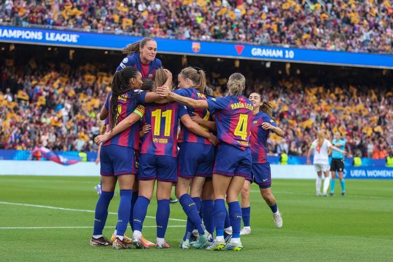 Football. UEFA Women's Champions League. FC Barcelona - Bayern Munich. 03.05.2026