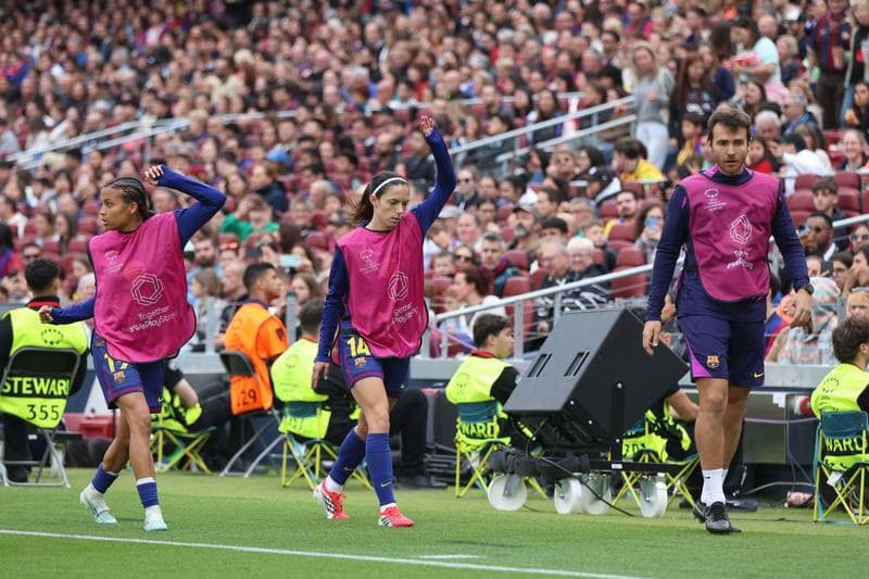 Football. UEFA Women's Champions League. FC Barcelona - Bayern Munich. 03.05.2026
