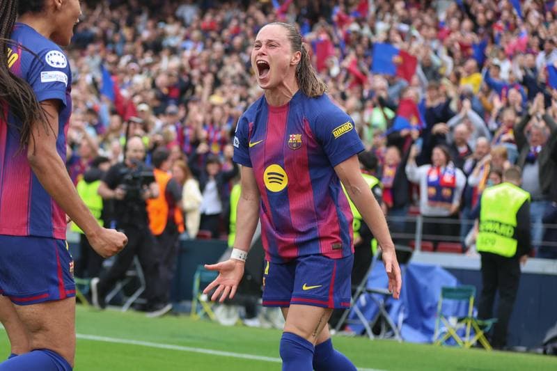Football. UEFA Women's Champions League. FC Barcelona - Bayern Munich. 03.05.2026