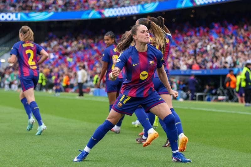 Football. UEFA Women's Champions League. FC Barcelona - Bayern Munich. 03.05.2026