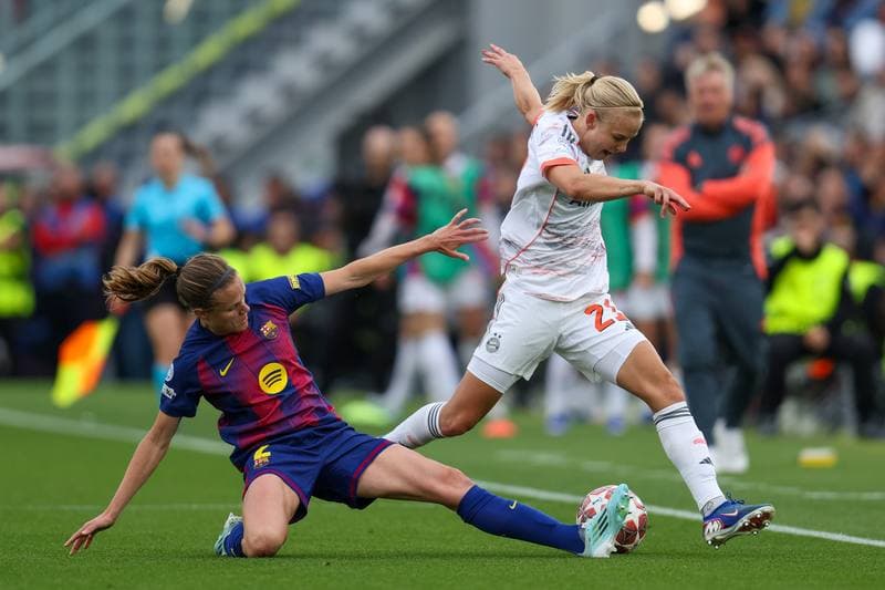 Football. UEFA Women's Champions League. FC Barcelona - Bayern Munich. 03.05.2026
