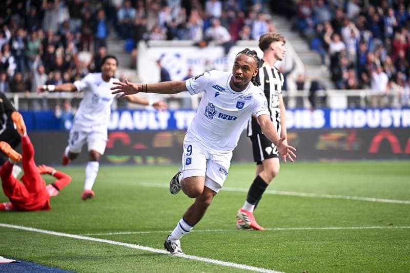 Football. Ligue 1. AJ Auxerre - Angers SCO. 03.05.2026