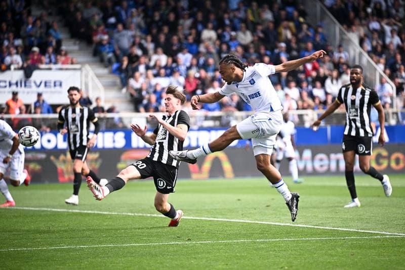 Football. Ligue 1. AJ Auxerre - Angers SCO. 03.05.2026