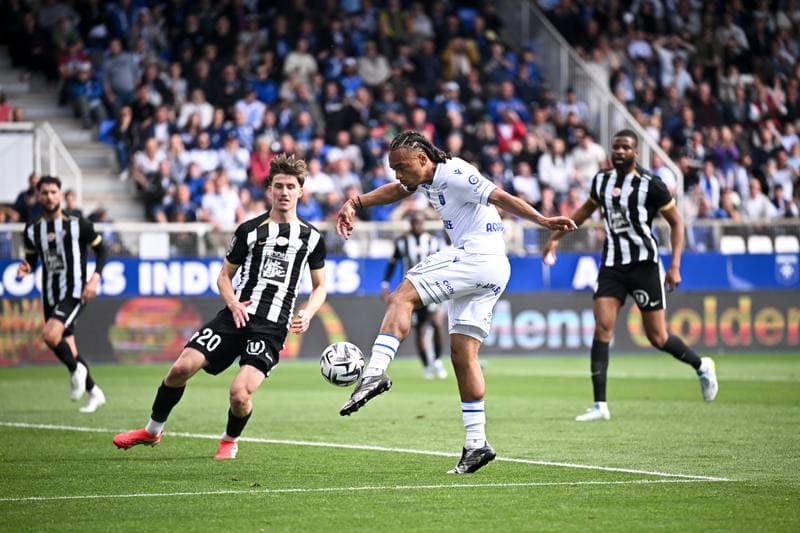 Football. Ligue 1. AJ Auxerre - Angers SCO. 03.05.2026