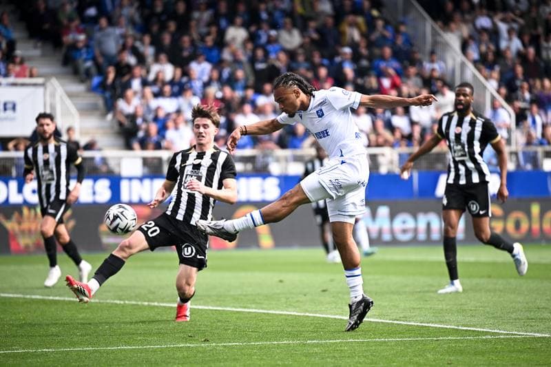 Football. Ligue 1. AJ Auxerre - Angers SCO. 03.05.2026