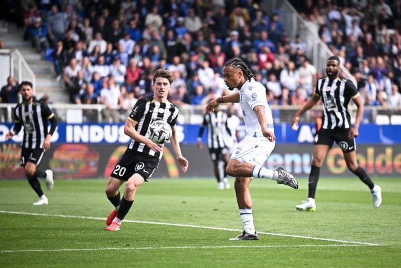 Football. Ligue 1. AJ Auxerre - Angers SCO. 03.05.2026