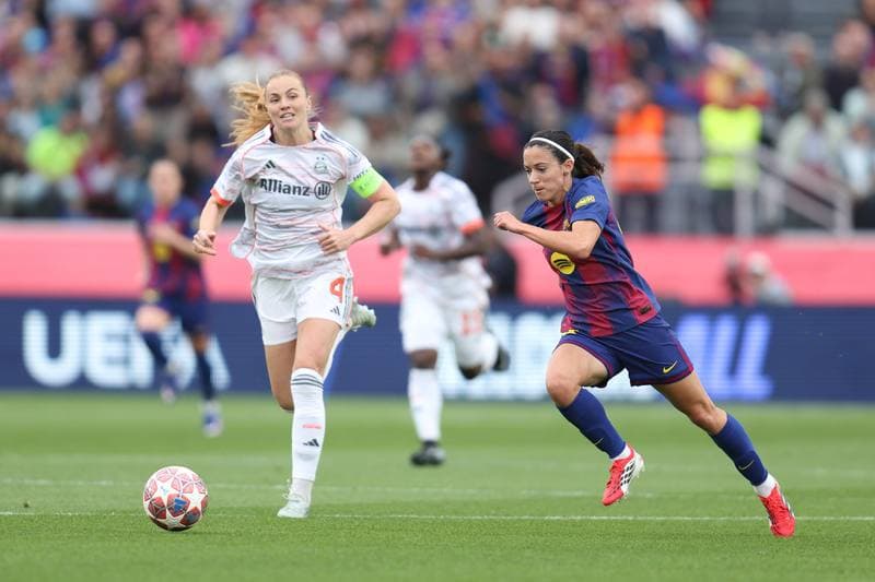 Football. UEFA Women's Champions League. FC Barcelona - Bayern Munich. 03.05.2026