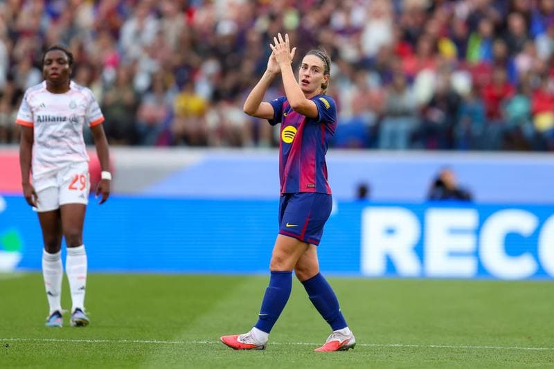 Football. UEFA Women's Champions League. FC Barcelona - Bayern Munich. 03.05.2026