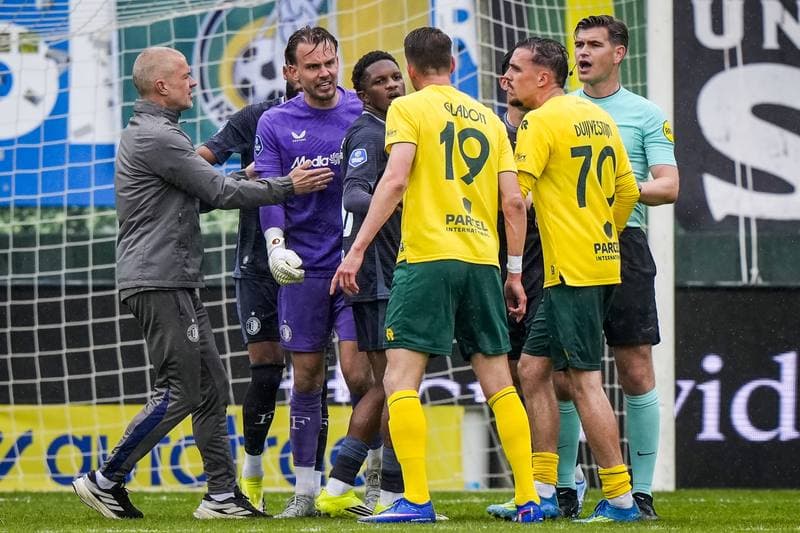 Football. Eredivisie. Fortuna Sittard - Feyenoord. 03.05.2026