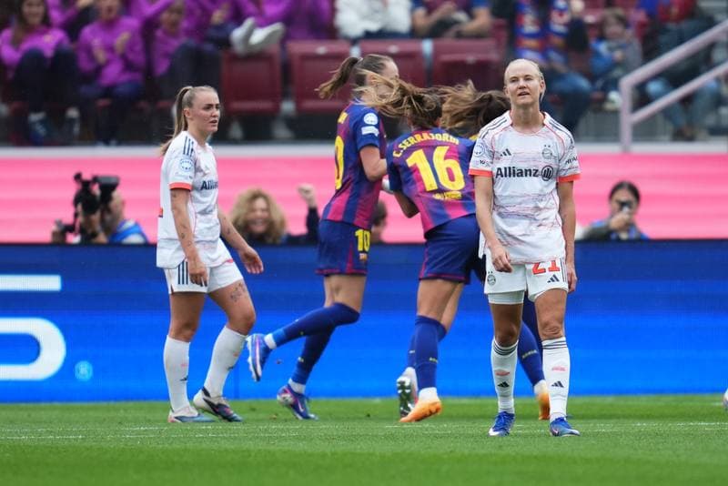 Football. UEFA Women's Champions League. FC Barcelona - Bayern Munich. 03.05.2026