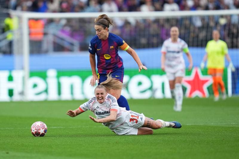 Football. UEFA Women's Champions League. FC Barcelona - Bayern Munich. 03.05.2026