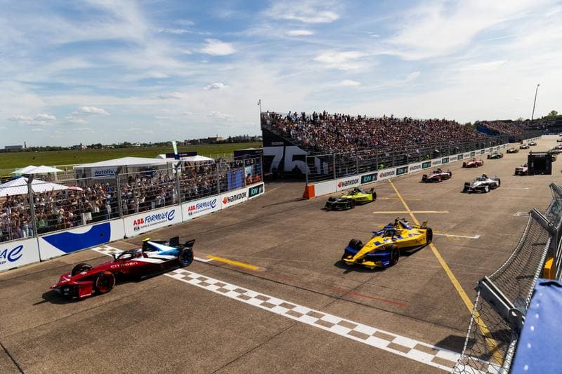 Motorsport. Formula E. Berlin ePrix. 03.05.2026