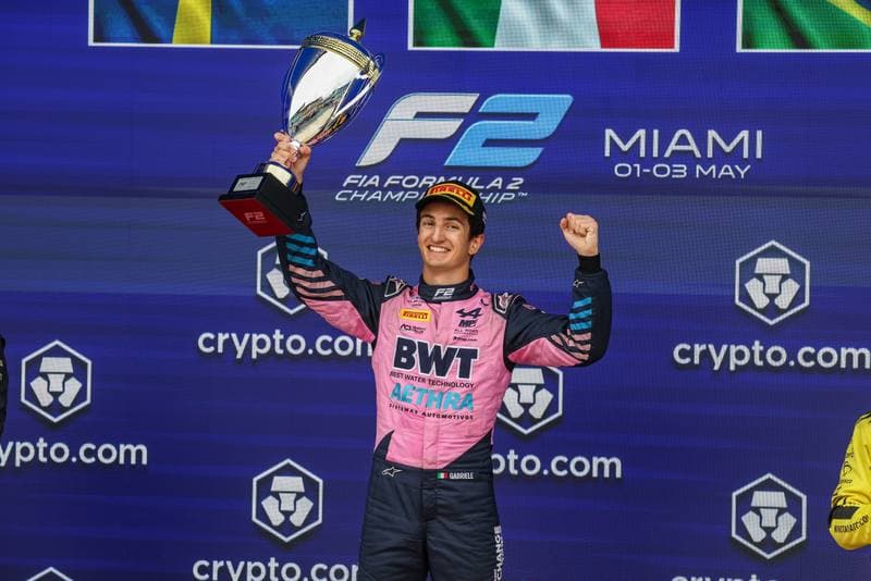 Motorsport. FIA Formula 2 Championship. Race 1. 03.05.2026
