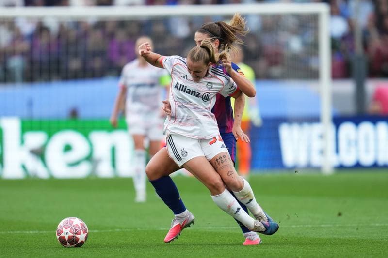 Football. UEFA Women's Champions League. FC Barcelona - Bayern Munich. 03.05.2026