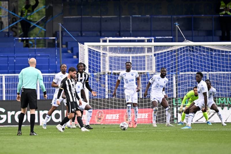 Football. Ligue 1. AJ Auxerre - Angers SCO. 03.05.2026
