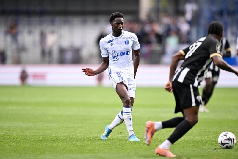 Football. Ligue 1. AJ Auxerre - Angers SCO. 03.05.2026