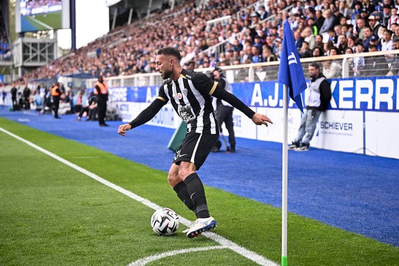 Football. Ligue 1. AJ Auxerre - Angers SCO. 03.05.2026