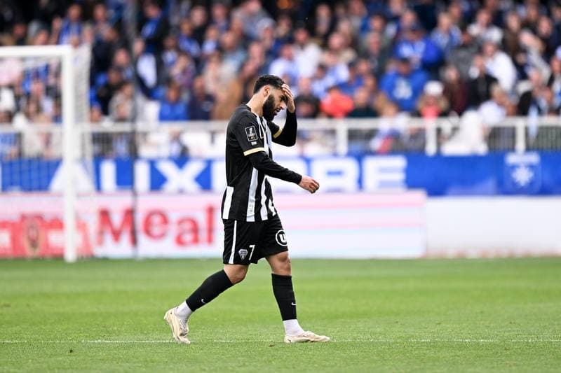 Football. Ligue 1. AJ Auxerre - Angers SCO. 03.05.2026