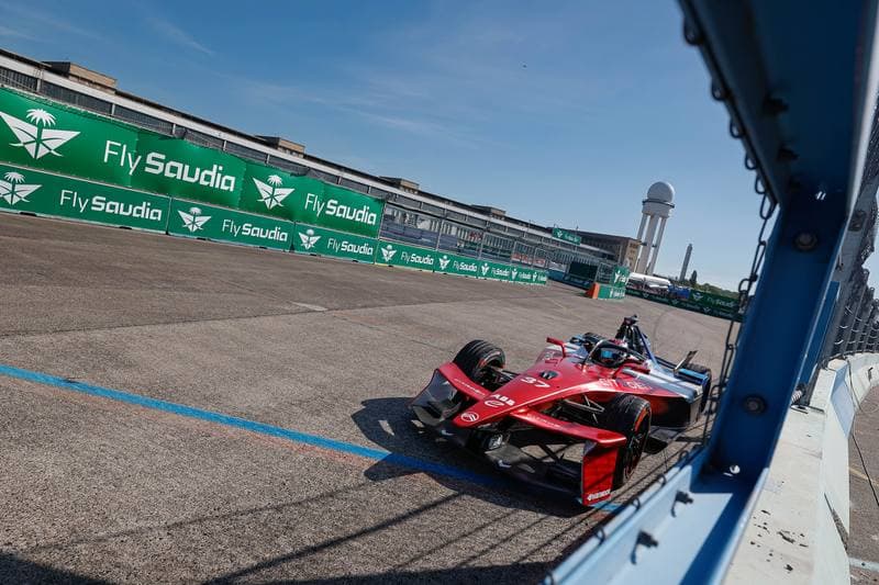 Motorsport. Formula E. Berlin ePrix. 03.05.2026