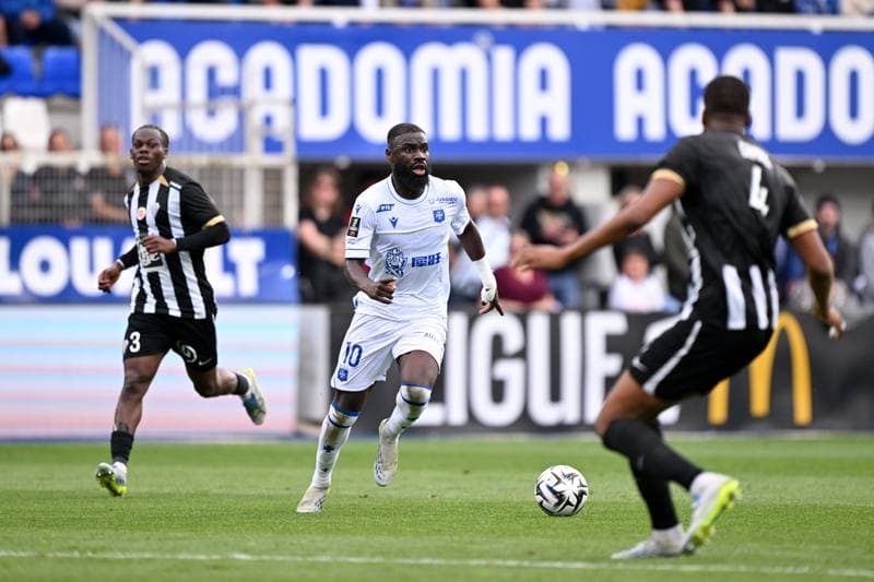 Football. Ligue 1. AJ Auxerre - Angers SCO. 03.05.2026