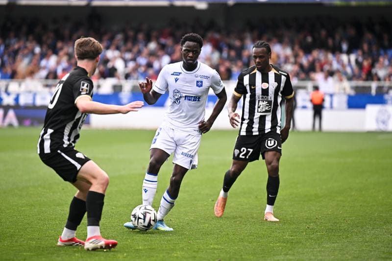 Football. Ligue 1. AJ Auxerre - Angers SCO. 03.05.2026