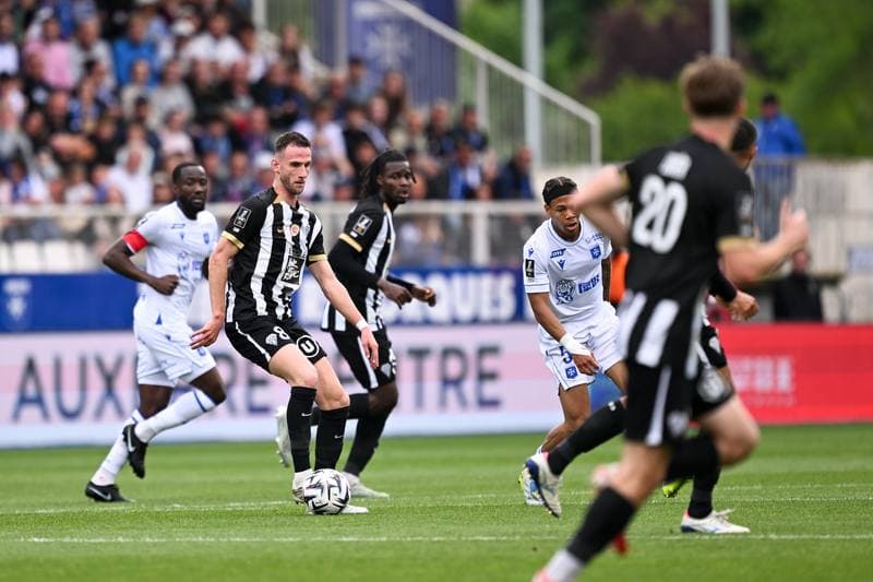 Football. Ligue 1. AJ Auxerre - Angers SCO. 03.05.2026
