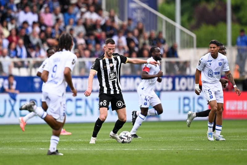 Football. Ligue 1. AJ Auxerre - Angers SCO. 03.05.2026