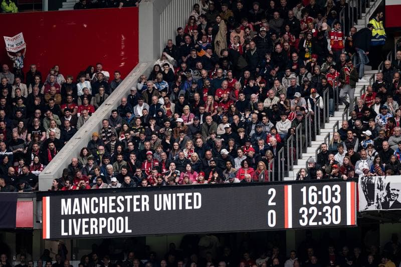 Football. Premier League. Manchester United - Liverpool. 03.05.2026