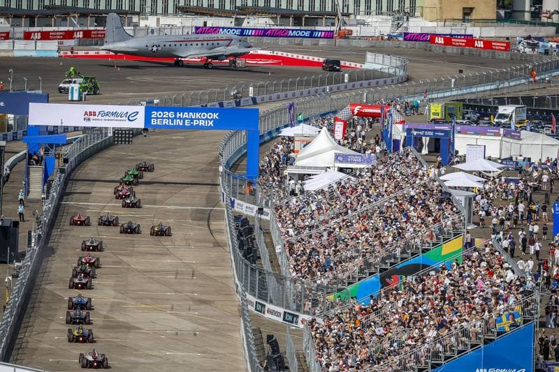 Motorsport. Formula E. Berlin ePrix. 03.05.2026